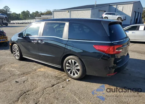 2022 Honda Odyssey Exl из США, поврежденный, VIN 5FNRL6H72NB017376